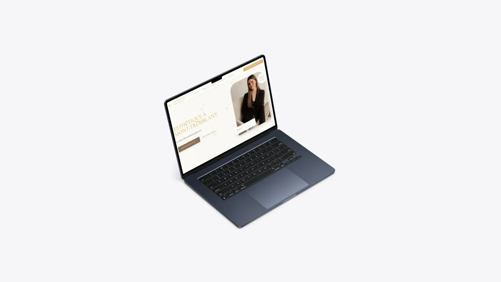 Oriana Solutions builds the brand-new website of Marie-Ève, an esthetician in Mont-Tremblant